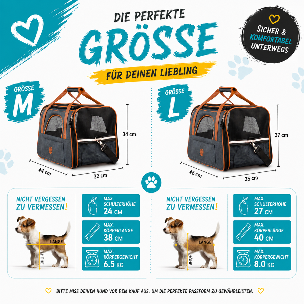 Größe und Passform