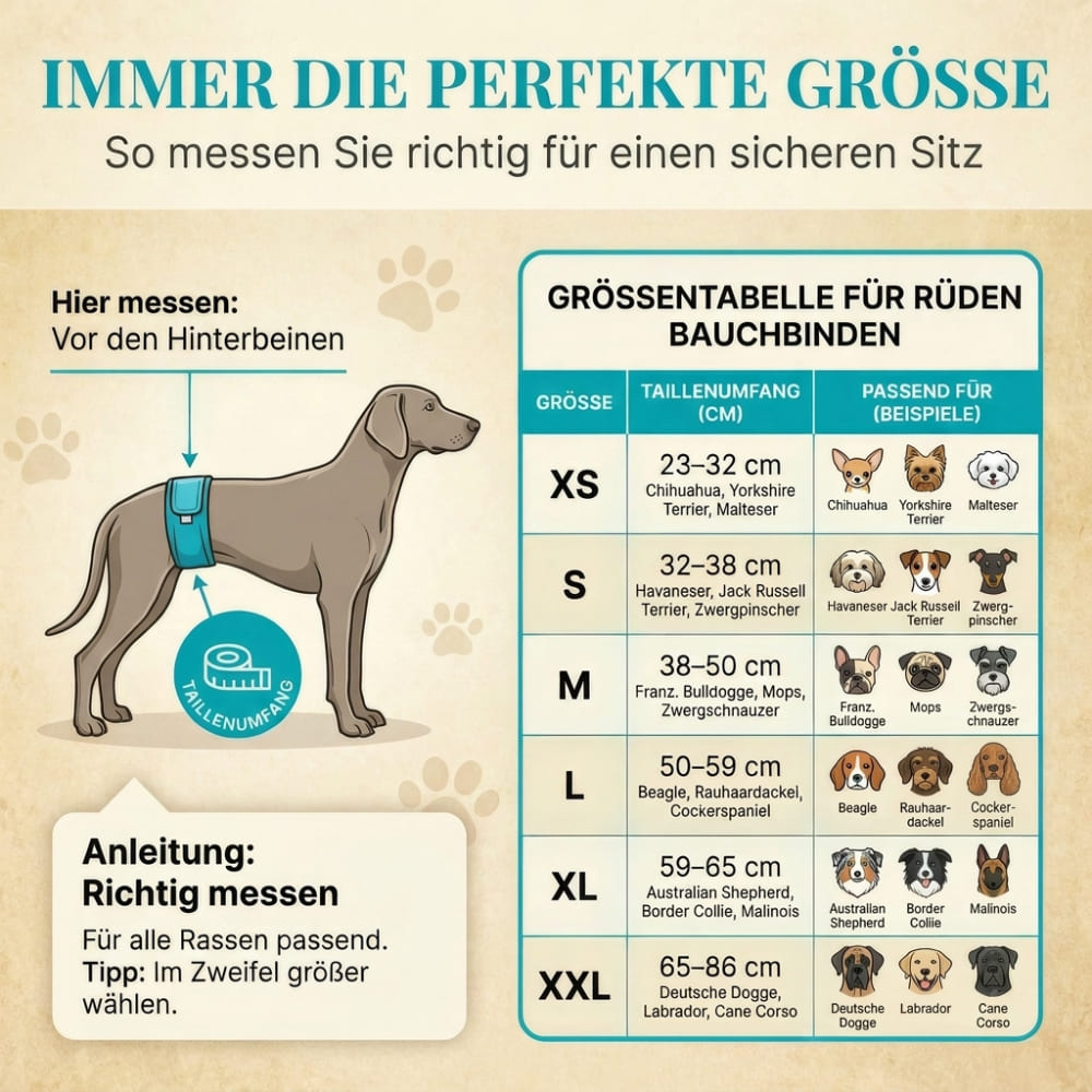 Größe und Passform